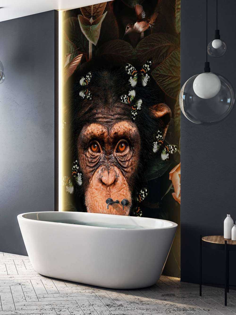 Tropical Chimpanzee Portrett