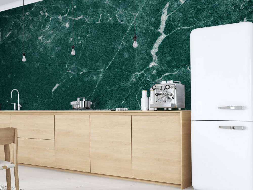 Grønn marmorstruktur