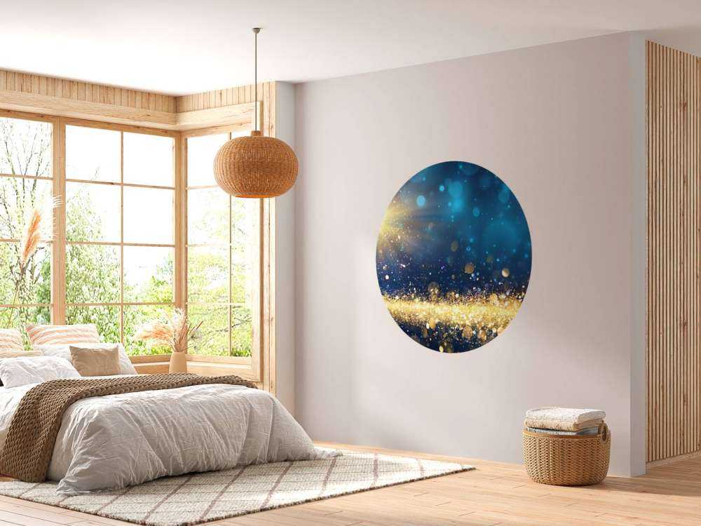 Stjerne i glitrende natt