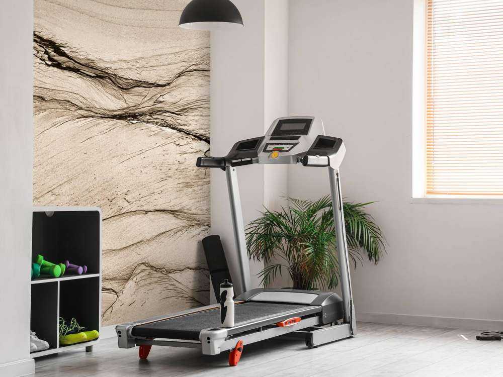 Bølget beige marmor