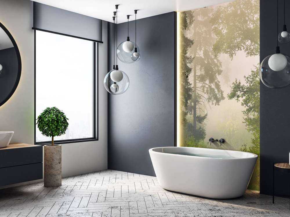 Veien gjennom tåkete skog