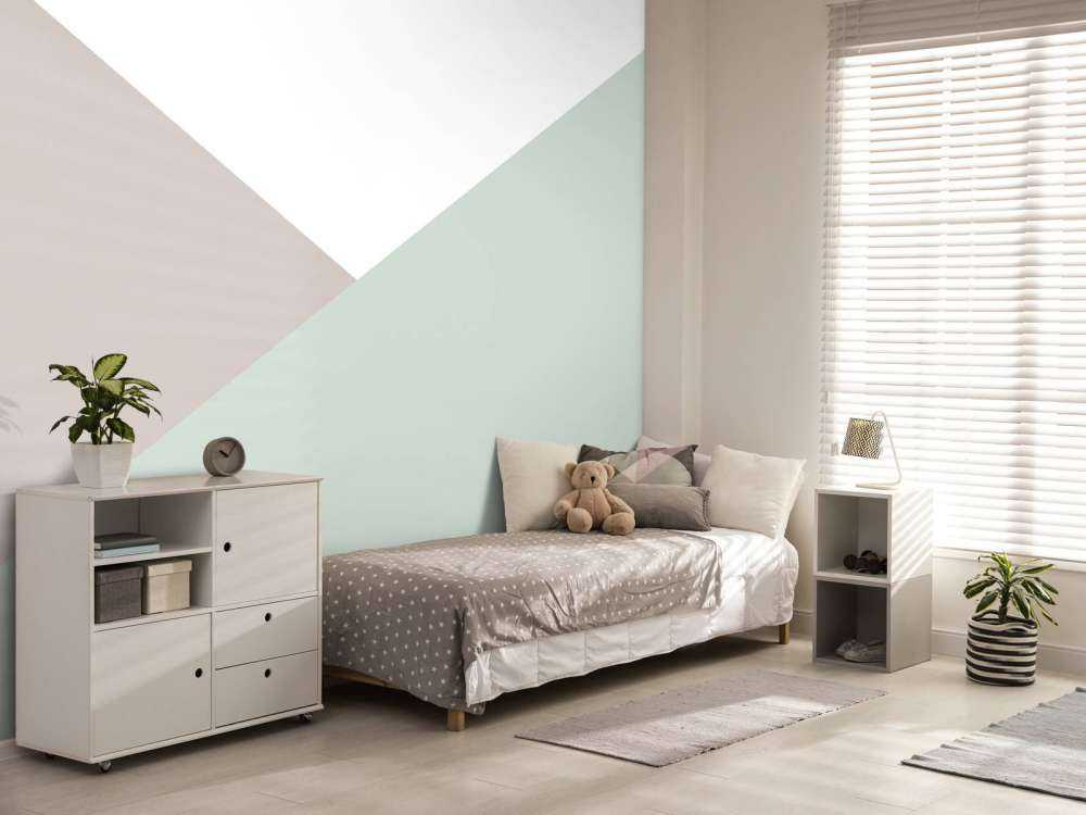 Pastellfargede trekanter