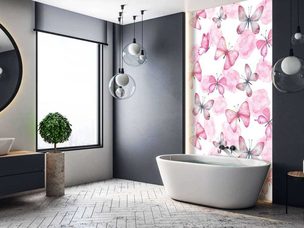 Akvarell sommerfugler