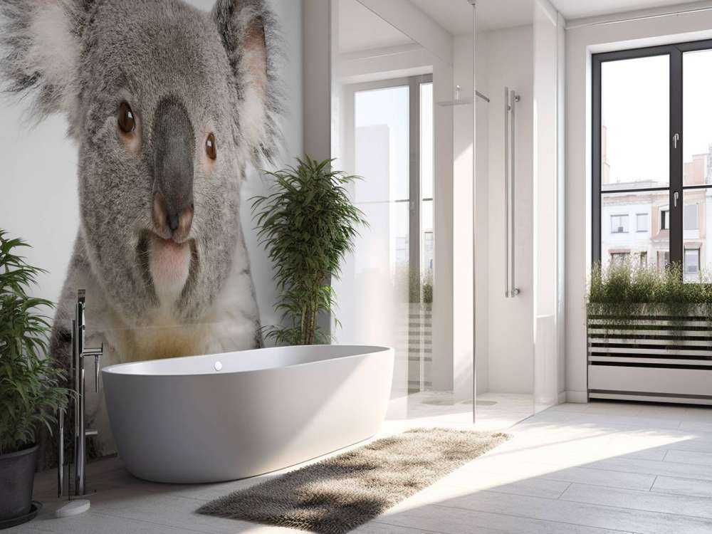 Foto av en koala