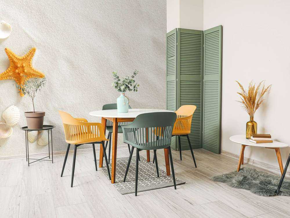 Sjöstjärna på vit sand