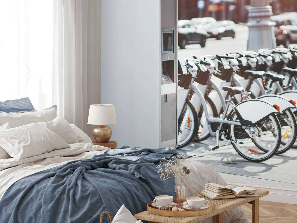 Elcyklar för uthyrning