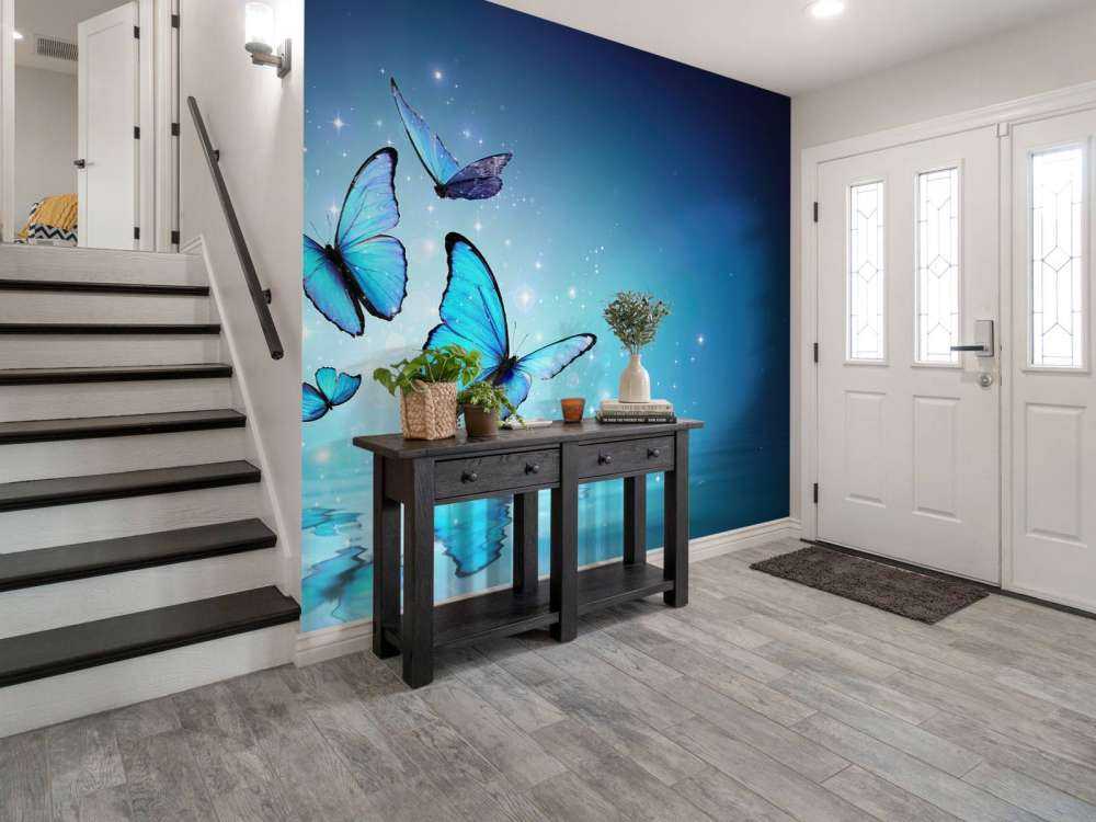 Fefjärilar på vatten