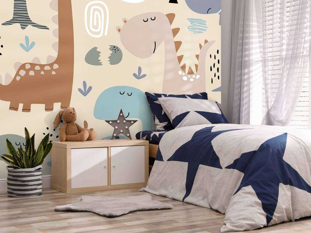 Teckning av dinosaurier