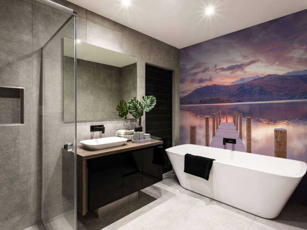 Brygga solnedgången