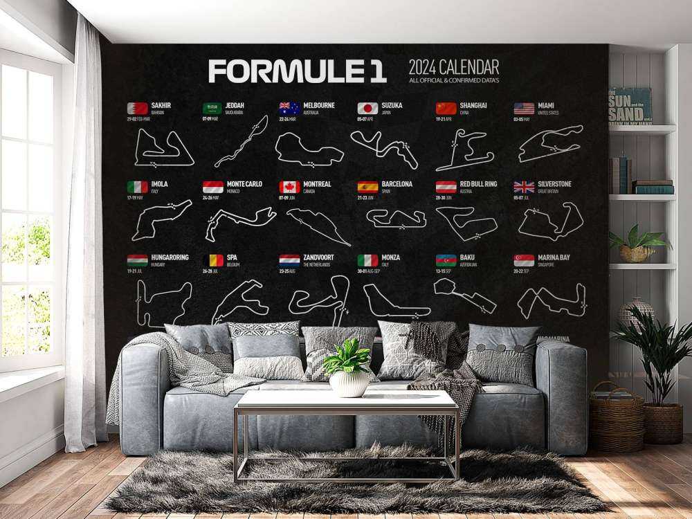 Formel 1 2024 - Datum karta