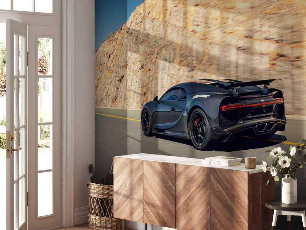 Bugatti Chiron Pur Sport i aktion