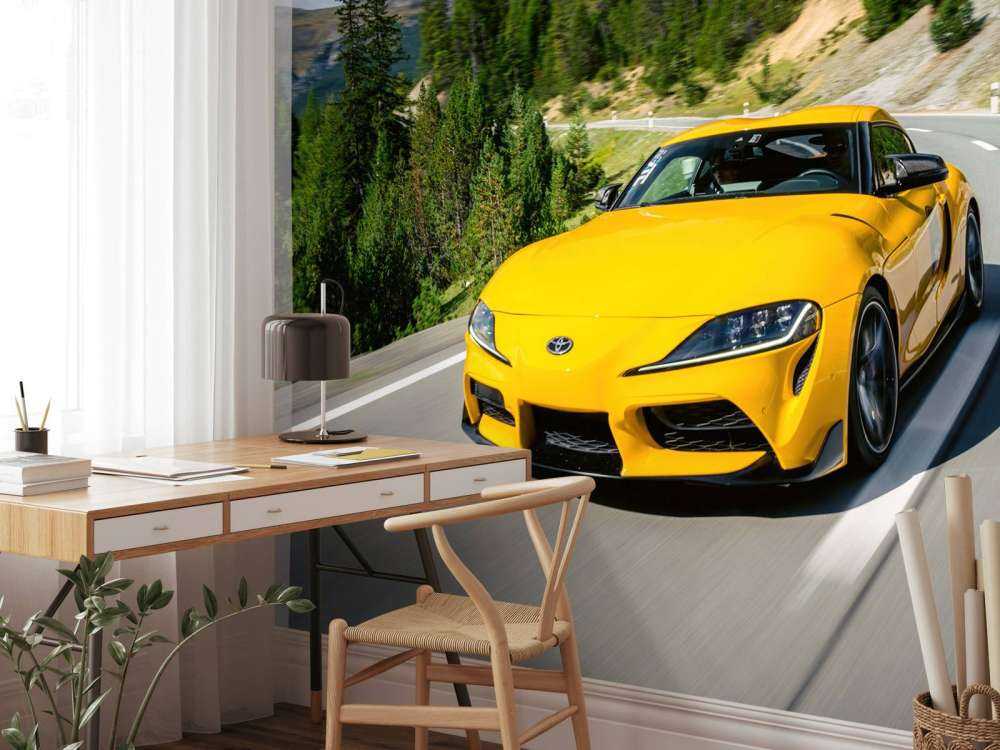 Toyota Supra i bergen