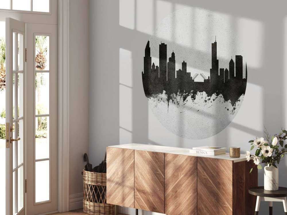 Akvarell silhuett, Chicago