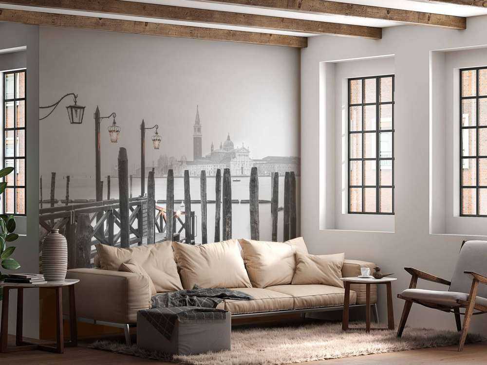 Venedig i dimman
