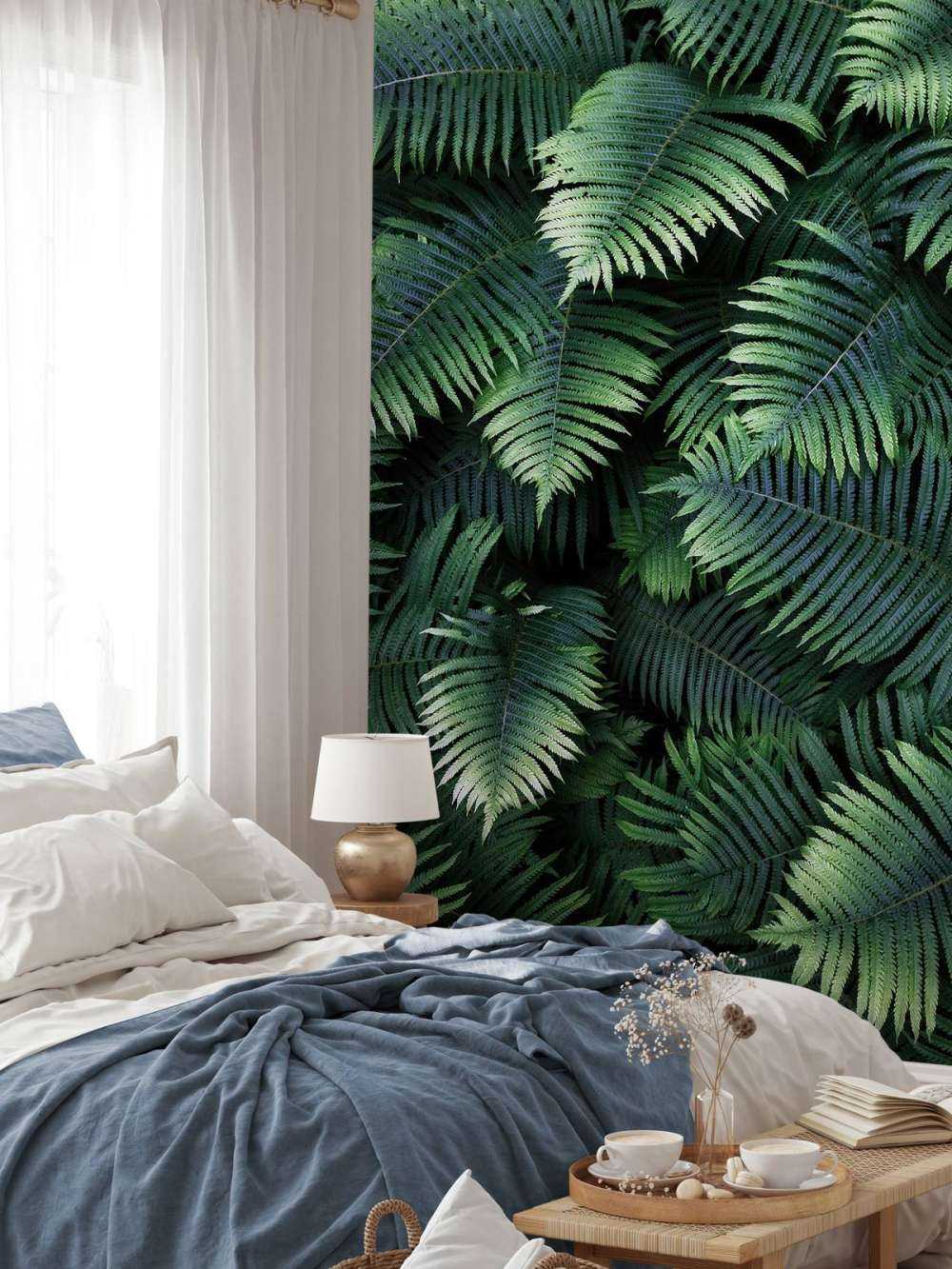 Stora palmblad