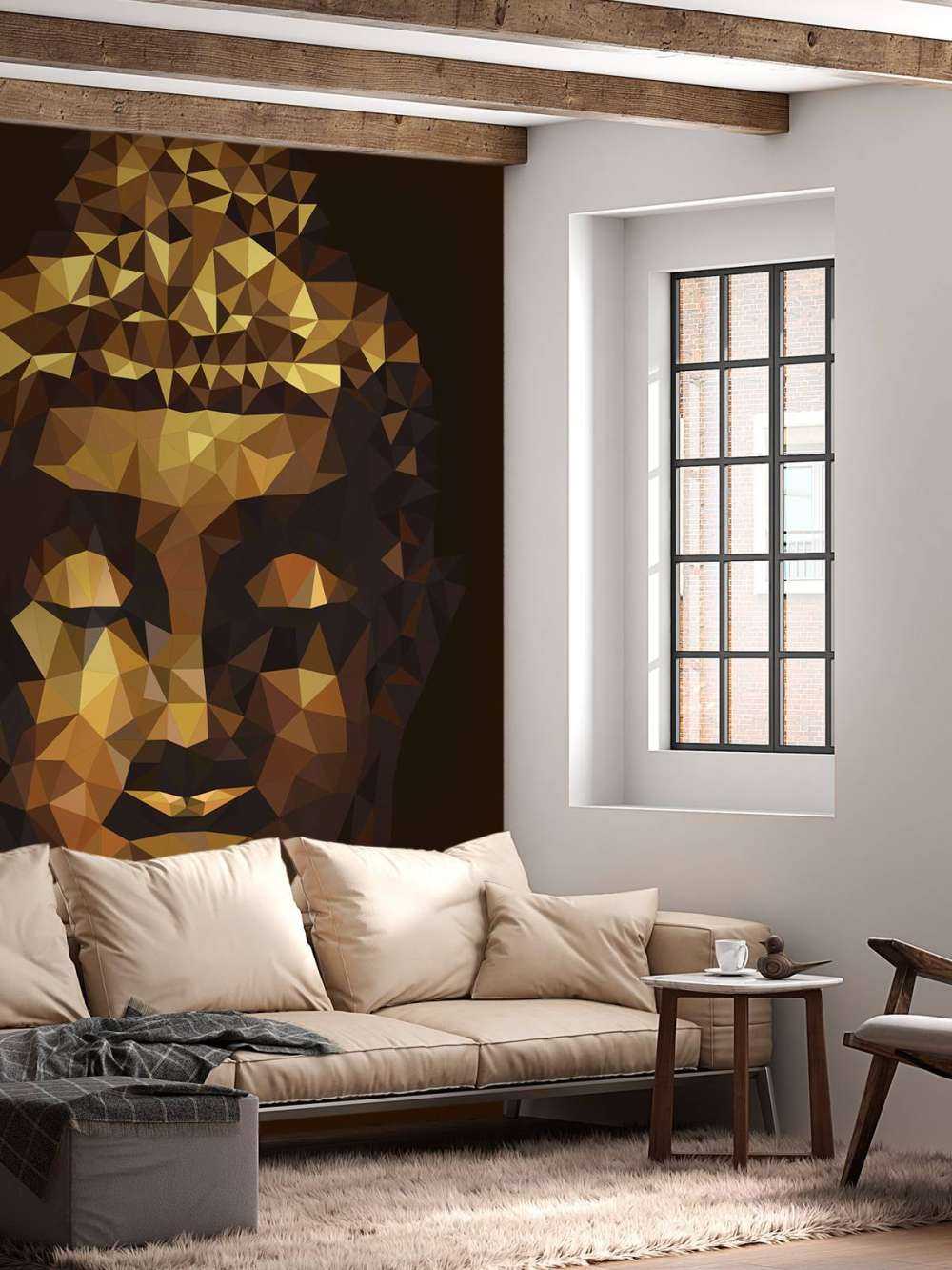 Abstrakt Buddha