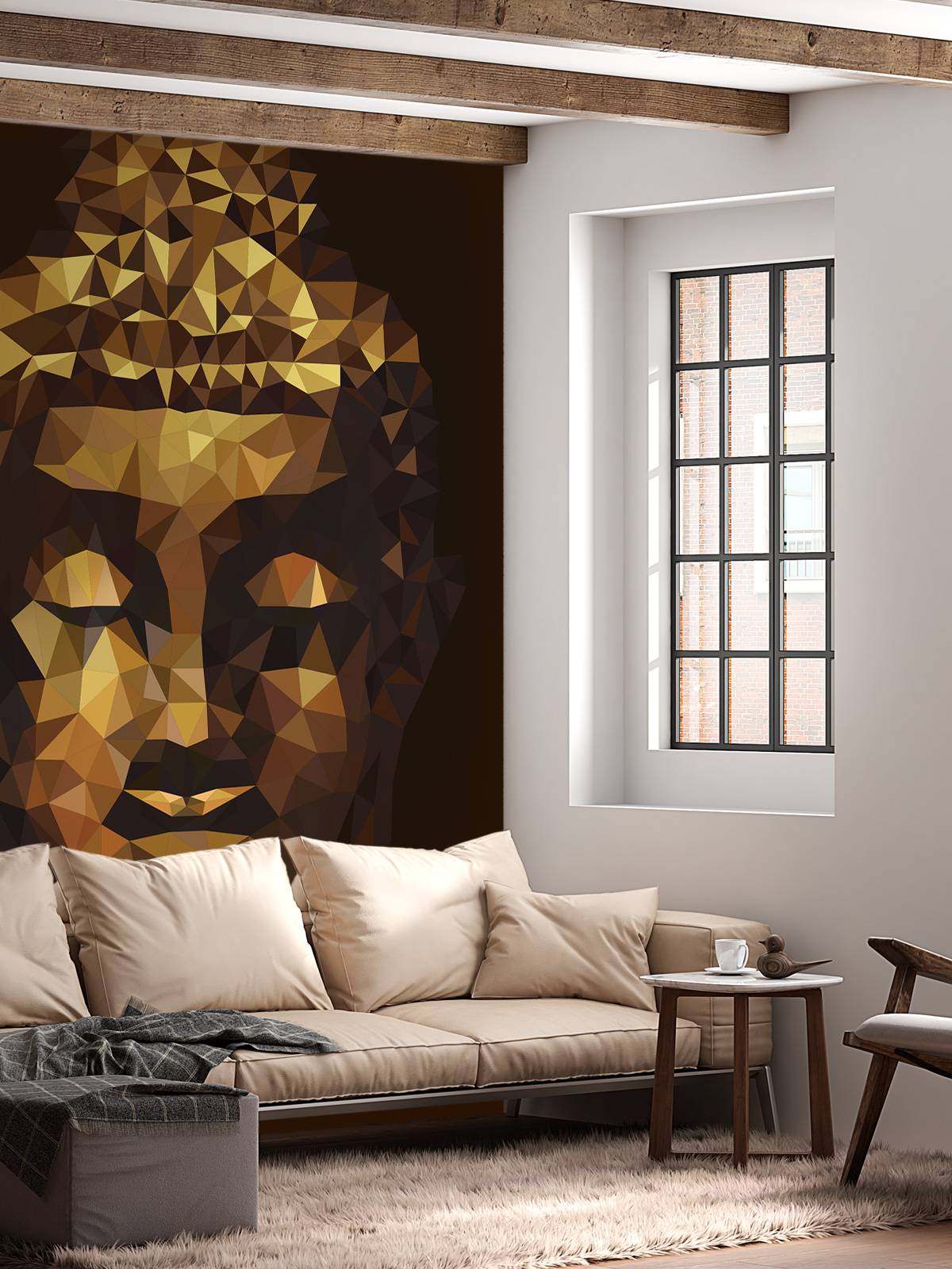 Abstrakt Buddha