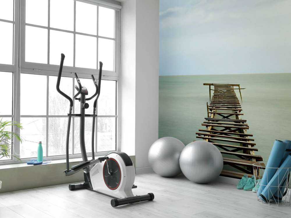 Gammal byggnadsställning av trä